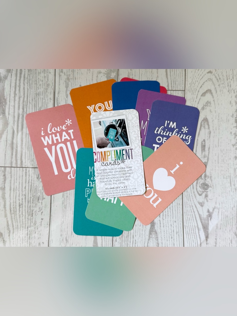Erin Condren Compliment Cards Assortment of 10 Cards, New in Package